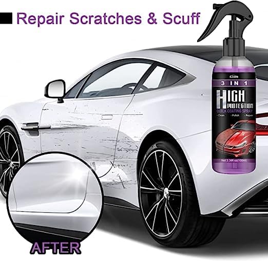 3 In 1 High Protection Quick Car Coating Spray (100 ml)