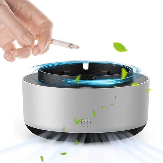 Self Extinguishing Smart Ashtray Smokeless Ashtray Air Purifier