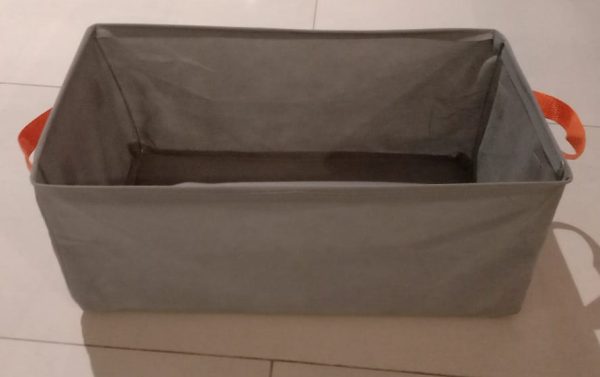 Foldable Closet Wardrobe Storage Box (random Color)