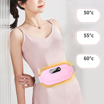 Vibrating and Heating Digital Period Pads to Treat Period Cramps