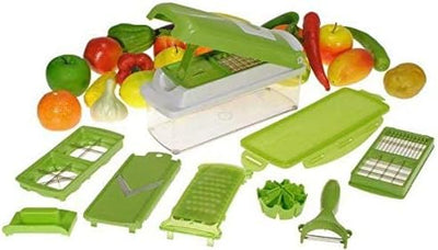 12 In 1 Nicer Dicer Plus Vegetable Slicer Chopper with Premium Quality