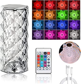 Crystal Touch Lamp with Remote