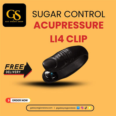 Li4 Acupressure Clip for Sugar Control with Magnet  (Original Product)