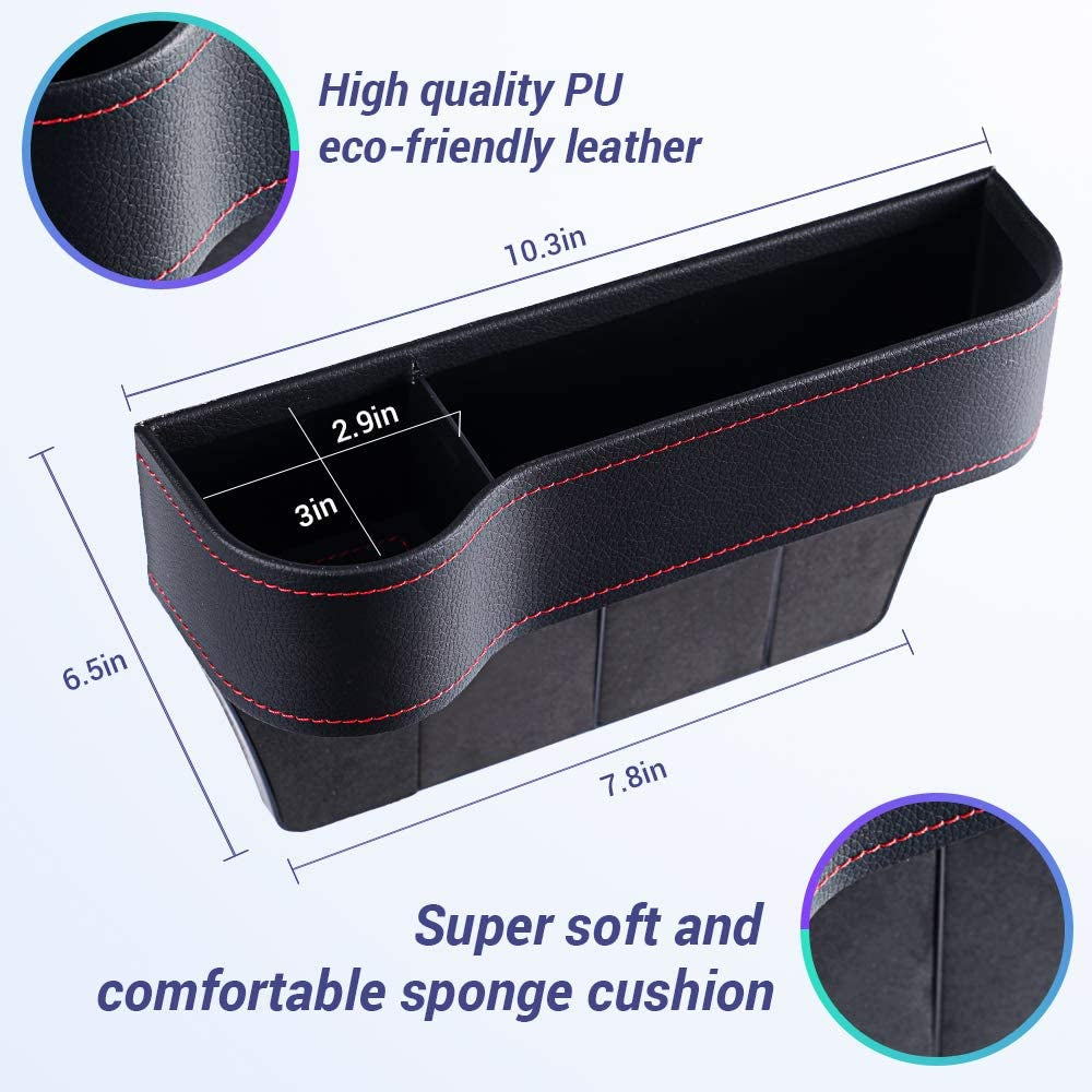 Pair of Car Seat Gap Filler for Driver or Passenger