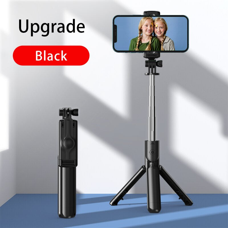 Bluetooth Wireless Selfie Stick Mini Tripod Extendable Mono-pod Remote