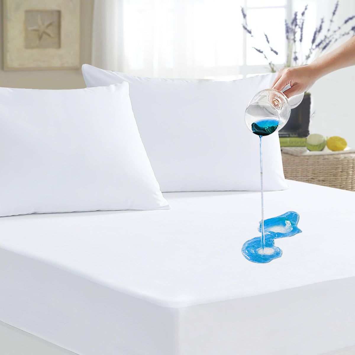 Waterproof Mattress Cover Fitted Sheet