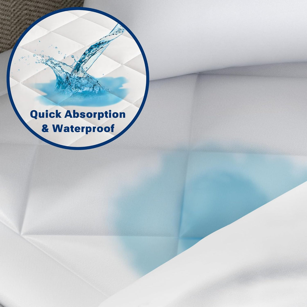 Waterproof Mattress Cover Fitted Sheet