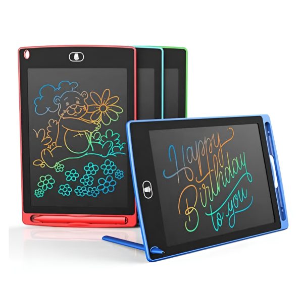 8.5 Inch Single & Multi Color Lcd Writing Drawing Tablet | Kids Learning Table (Random Color)