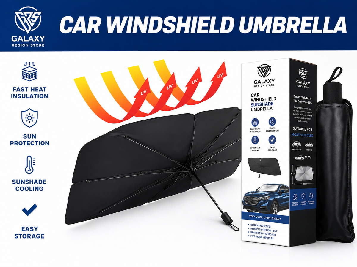Front Window Sunshade Windscreen Car Umbrella