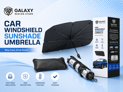 Front Window Sunshade Windscreen Car Umbrella