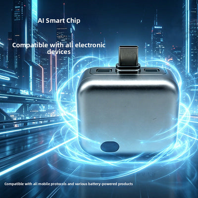 Smart Full Charge Separator Charging Protector Auto Power Off Fire-resistant PC Type-C 5V-28V Input 0-5A Output