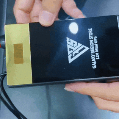 12V wifi router mini UPS 20000 mAH