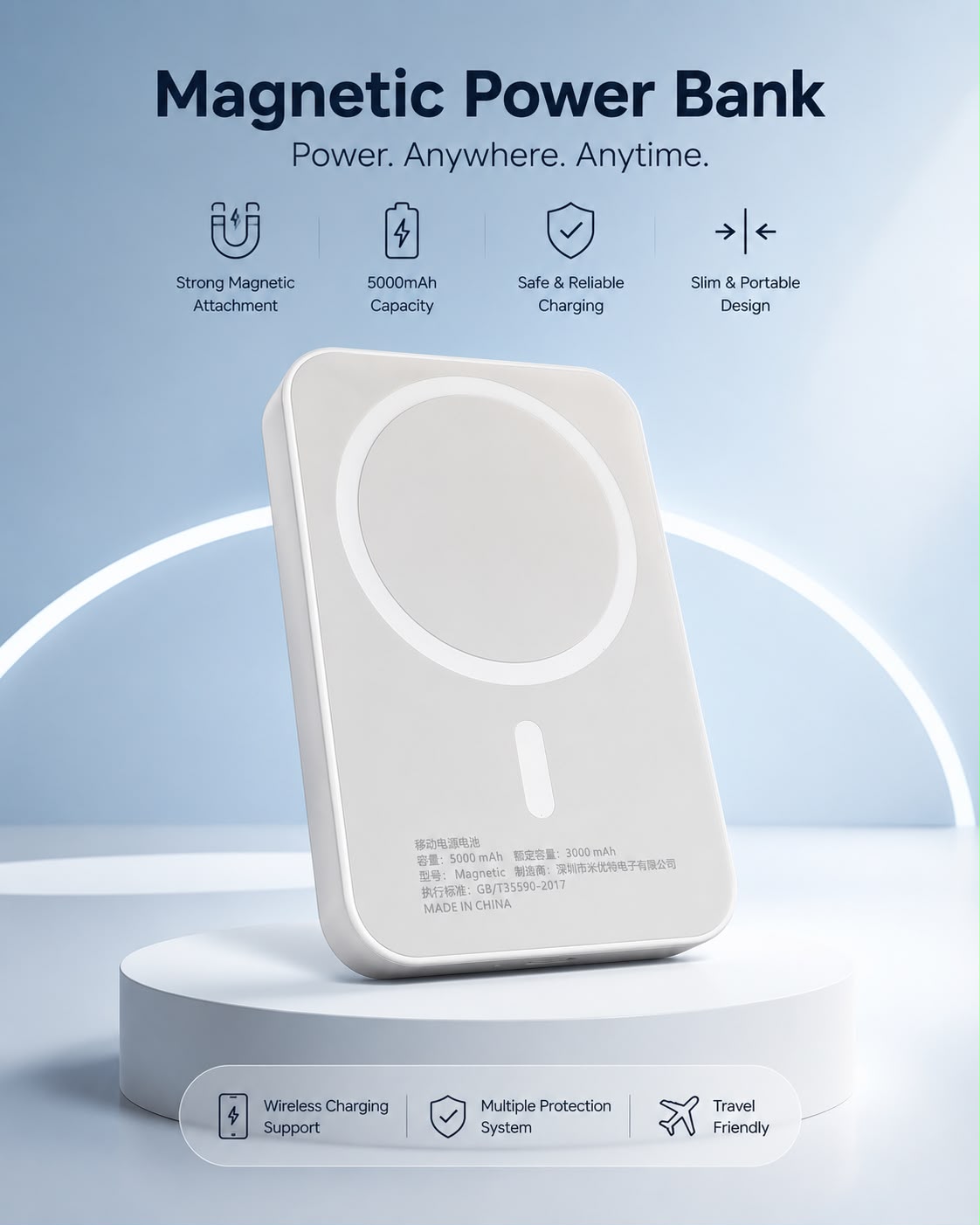 MagSafe Wireless Power Bank Charger