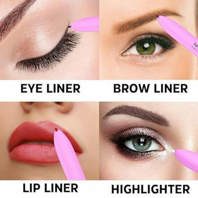 Eye Shadowliner Combination 4 In 1 Makeup Pen Multifunctional Cosmetics Ballpoint Pens