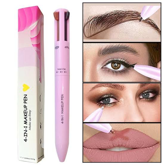 Eye Shadowliner Combination 4 In 1 Makeup Pen Multifunctional Cosmetics Ballpoint Pens
