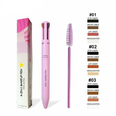 Eye Shadowliner Combination 4 In 1 Makeup Pen Multifunctional Cosmetics Ballpoint Pens