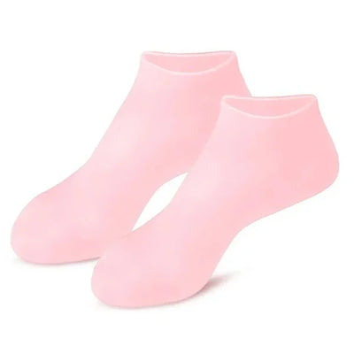 Silicone Moisturizing Gel Socks & Gloves Pack (64g) | Deep Repair for Dry Hands & Feet | Winter Care Deal