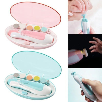 Electric Nail Clipper – Baby Nail Trimmer Clipper Set (Random Color)