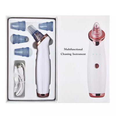 Face Vacuum Blackhead Remover Pore Cleaner | Electric Deep Cleansing Tool For Nose & Face