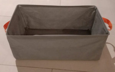 Foldable Closet Wardrobe Storage Box (random Color)