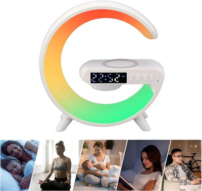 Multi-functional Led Clock Display Speaker