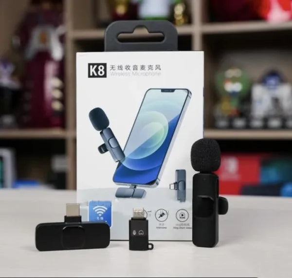 K8 Type-c Portable Audio Video Recording Mic