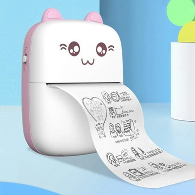 Mini Portable Pocket Thermal Printer (Random Color)