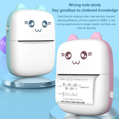 Mini Portable Pocket Thermal Printer (Random Color)