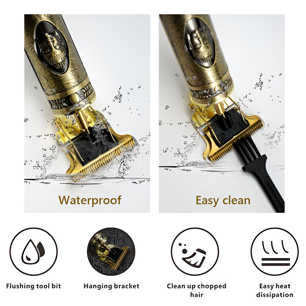 T9 Premium Metal Body Hair Trimmer for Men