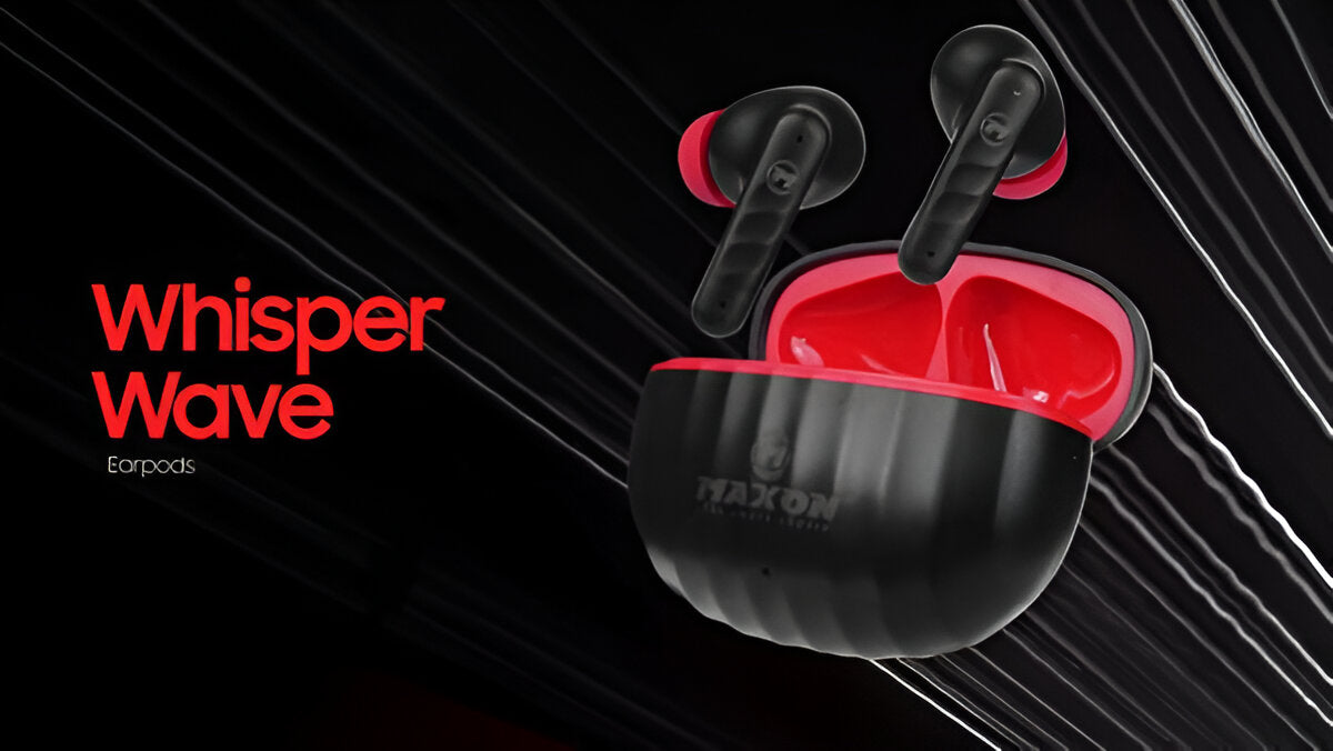 Maxon B-301 Whisper Wave Earbuds (Premium Quality)