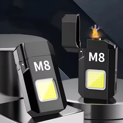 Dh-001 Cob Led Flashlight With Lighters (Premium Quality)