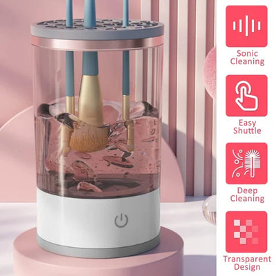 Portable Electric Makeup Brush Cleaner Machine Usb Make Up Brush Cleaner Machine