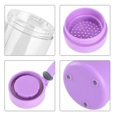 Portable Mini Electric 6 Blade Juicer USB Charging Smoothie Milkshake Maker (random Colors)