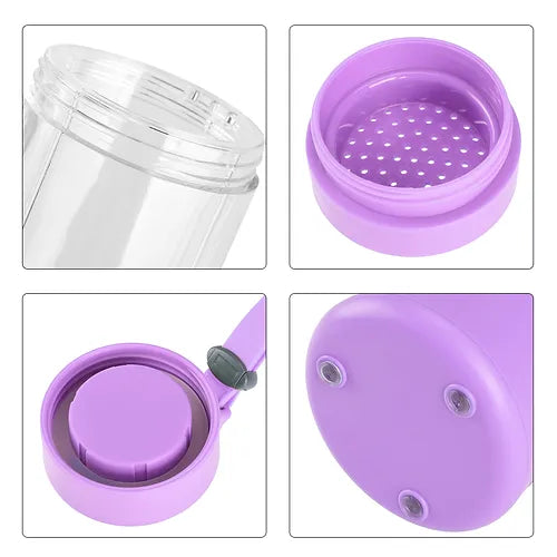 Portable Mini Electric 6 Blade Juicer USB Charging Smoothie Milkshake Maker (random Colors)