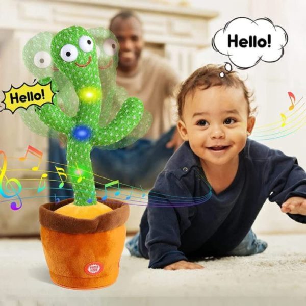 Portable Rechargeable Dancing Cactus Toy (high Quality)