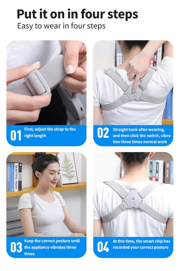 Posture Corrector Prevent Humpback, Relieve Back Pain For Kids/women/men.