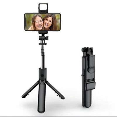Bluetooth Wireless Selfie Stick Mini Tripod Extendable Mono-pod Remote