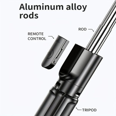 Bluetooth Wireless Selfie Stick Mini Tripod Extendable Mono-pod Remote