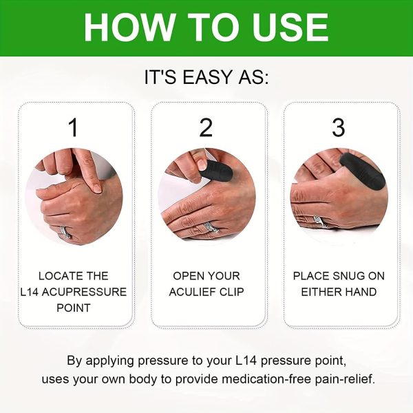 Li4 Acupressure Clip for Sugar Control with Magnet  (Original Product)